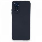 BSSM Nano İçi Kadife Silikon - Lacivert Xiaomi Redmi Note 11 Kılıf