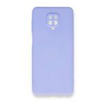 BSSM Nano İçi Kadife Silikon - Lila Xiaomi Redmi Note 9 Pro Kılıf