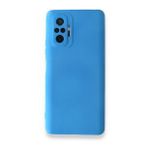BSSM Nano İçi Kadife Silikon - Mavi Xiaomi Redmi Note 10 Pro Kılıf