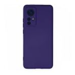 BSSM Nano İçi Kadife Silikon - Mor Xiaomi Mi 12 Kılıf