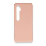 BSSM Nano içi Kadife Silikon - Pudra Xiaomi Mi Note 10 Lite Kılıf