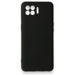 BSSM Nano İçi Kadife Silikon - Siyah Oppo Reno 4 Lite Kılıf