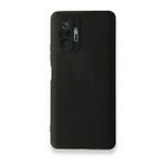 BSSM Nano İçi Kadife Silikon - Siyah Xiaomi Redmi Note 10 Pro Kılıf