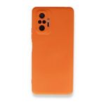 BSSM Nano İçi Kadife Silikon - Turuncu Xiaomi Redmi Note 10 Pro Kılıf