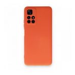 BSSM Nano İçi Kadife Silikon - Turuncu Xiaomi Redmi Note 11T Kılıf