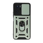 BSSM Pars Lens Yüzüklü Silikon - Yeşil Xiaomi Poco X3 GT Kılıf