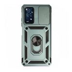 BSSM Pars Lens Yüzüklü Silikon - Yeşil Xiaomi Redmi Note 11 Pro Kılıf