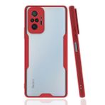 BSSM Platin Silikon - Kırmızı Xiaomi Redmi Note 10 Pro Kılıf