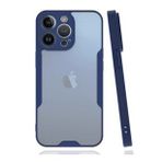 BSSM Platin Silikon - Lacivert iPhone 14 Pro Max Kılıf