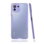 BSSM Platin Silikon - Lila Xiaomi Mİ 11 Lite Kılıf