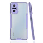 BSSM Platin Silikon - Lila Xiaomi Redmi Note 10 Pro Kılıf