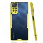 BSSM Platin Silikon - Sarı Xiaomi Redmi Note 11 Pro Kılıf