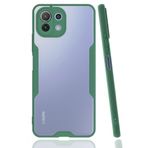 BSSM Platin Silikon - Yeşil Xiaomi Mİ 11 Lite Kılıf
