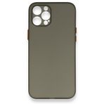 BSSM PP Ultra İnce Kapak - Gri iPhone 12 Pro Max Kılıf