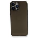 BSSM PP Ultra İnce Kapak - Gri iPhone 13 Pro Kılıf