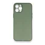 BSSM PP Ultra İnce Kapak - Yeşil iPhone 12 Pro Max Kılıf