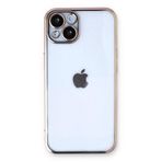BSSM Razer Lensli Silikon Gold iPhone 13 Kılıf