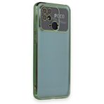 BSSM Razer Lensli Silikon - Yeşil Xiaomi Redmi 10C Kılıf