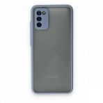 BSSM Samsung Galaxy A02S Montreal Silikon Kapak Gri Kılıf
