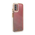 BSSM Samsung Galaxy A03S Liva Lens Silikon Beyaz Kılıf