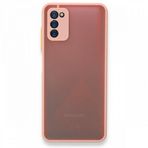 BSSM Samsung Galaxy A03S Montreal Silikon Kapak Pembe Kılıf