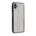 BSSM Samsung Galaxy A04 Razer Lensli Silikon Siyah Kılıf