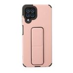 BSSM Samsung Galaxy A22 Mega Standlı Silikon Pudra Kılıf