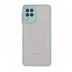 BSSM Samsung Galaxy A22 Montreal Silikon Kapak Turkuaz Kılıf