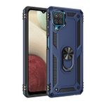 BSSM Samsung Galaxy A22 Sofya Yüzüklü Silikon Kapak Lacivert Kılıf