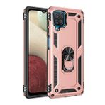BSSM Samsung Galaxy A22 Sofya Yüzüklü Silikon Kapak Rose Kılıf