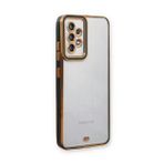 BSSM Samsung Galaxy A33 5G Liva Lens Siyah Silikon Kılıf