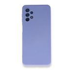 BSSM Samsung Galaxy A52 Nano içi Kadife Silikon - Lila Kılıf