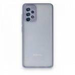 BSSM Samsung Galaxy A72 Montreal Silikon Kapak Gri Kılıf