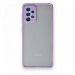 BSSM Samsung Galaxy A72 Montreal Silikon Kapak Mor Kılıf