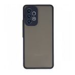 BSSM Samsung Galaxy A73 5G Montreal Silikon Kapak Lacivert Cep Telefonu Kılıfı