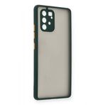 BSSM Samsung Galaxy A91 S10 Lite Montreal Silikon Kapak Yeşil Kılıf