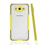 BSSM Samsung Galaxy J7 Platin Silikon - Sarı Kılıf