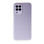BSSM Samsung Galaxy M33 Glass Kapak Lila Kılıf