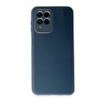 BSSM Samsung Galaxy M33 Glass Kapak Mavi Kılıf