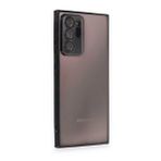 BSSM Samsung Galaxy Note 20 Ultra Razer Lensli Silikon Siyah Kılıf