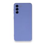 BSSM Samsung Galaxy S21 Plus Nano İçi Kadife Silikon Lila Kılıf