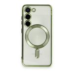 BSSM Samsung Galaxy S23 Plus Kross Magneticsafe Kapak Koyu Yeşil Kılıf