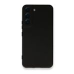 BSSM Samsung Galaxy S23 Plus Nano İçi Kadife Silikon Siyah Kılıf