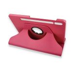 BSSM Samsung Galaxy T860 Tab S6 10.5 360 Deri Pembe Tablet Kılıfı