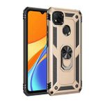 BSSM Sofya Yüzüklü Silikon Kapak - Gold Xiaomi Redmi 9C Kılıf