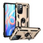 BSSM Sofya Yüzüklü Silikon Kapak - Gold Xiaomi Redmi Note 11T Kılıf
