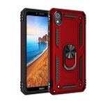 BSSM Sofya Yüzüklü Silikon Kapak - Kırmızı Xiaomi Redmi 7A Kılıf