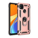 BSSM Sofya Yüzüklü Silikon Kapak - Rose Xiaomi Redmi 9C Kılıf