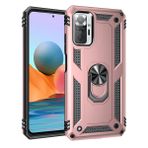 BSSM Sofya Yüzüklü Silikon Kapak - Rose Xiaomi Redmi Note 10 Pro Kılıf