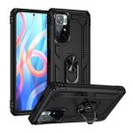 BSSM Sofya Yüzüklü Silikon Kapak - Siyah Xiaomi Redmi Note 11T Kılıf